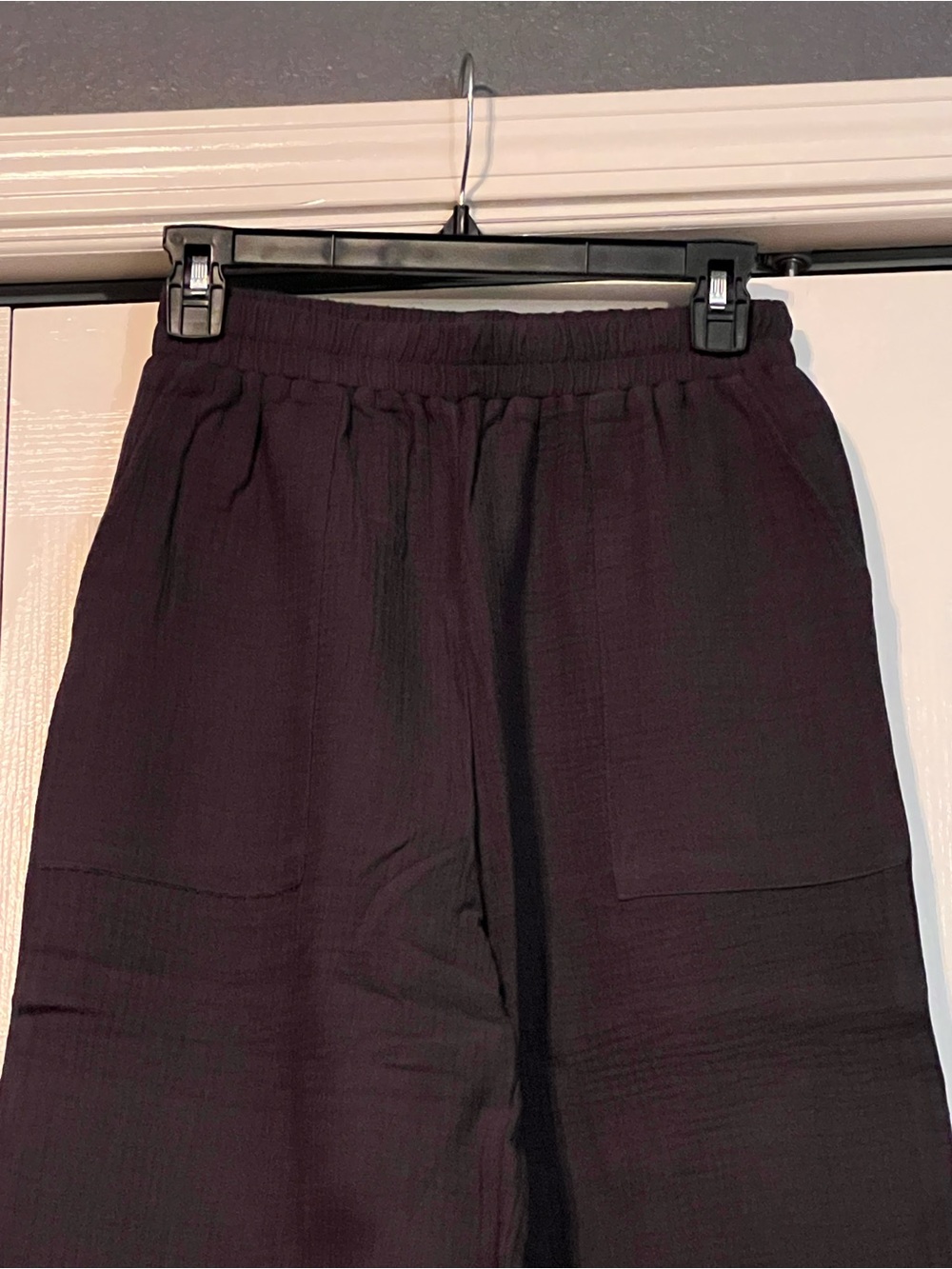 Zenana Outfitters Wide Leg Pull-On Pants in Ash Gray - Picture 5 of 6